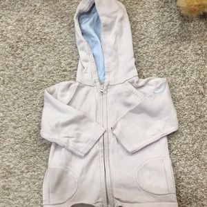 Kaloo sweater with hood and zipper